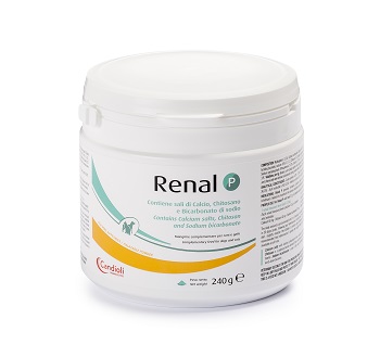 RENAL P MANGIME COMPLEMENTARE PER CANI E GATTI BARATTOLO 240 G - Farmafamily.it
