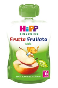 HIPP BIO HIPP BIO FRUTTA FRULLATA MELA 90 G - Farmafamily.it