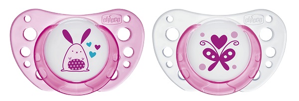 CHICCO SUCCHICCO AIR GIRL CAUCCIU' 0-6 MESI 2 PEZZI - Farmafamily.it