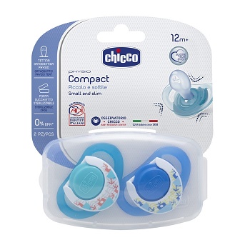 CHICCO SUCCHIETTO COMPACT BOY S 16-36 MESI 2 PEZZI - Farmafamily.it