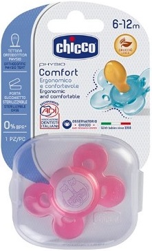 CHICCO SUCCHIETTO COMFORT GIRL IN CAUCCIU' 6-16 MESI 1 PEZZO - Farmafamily.it