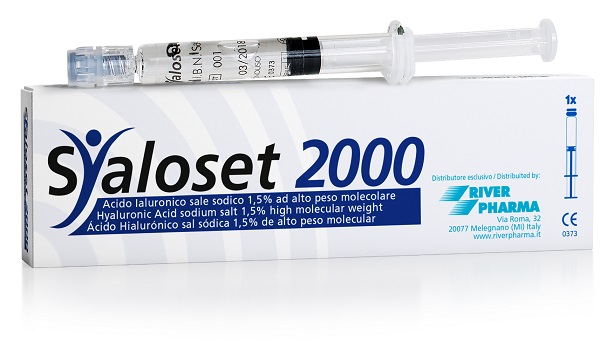 SIRINGA INTRA-ARTICOLARE SYALOSET 2000 ACIDO IALURONICO 1,5% 2 ML 1 PEZZO - Farmafamily.it
