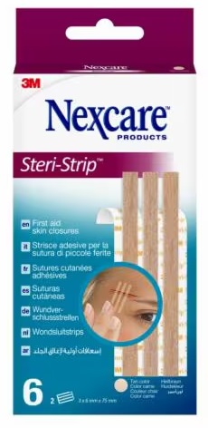 CEROTTO PER SUTURA STERI STRIP SKIN 6X75 MM 6 STRISCE - Farmafamily.it