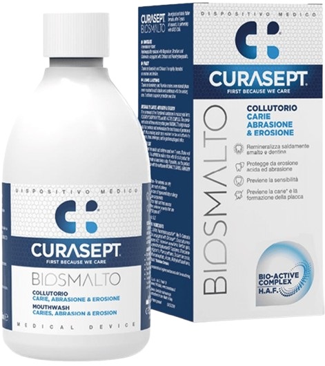 CURASEPT BIOSMALTO COLLUTORIO CARIE ABRASIONE&EROSIONE 300 ML - Farmafamily.it