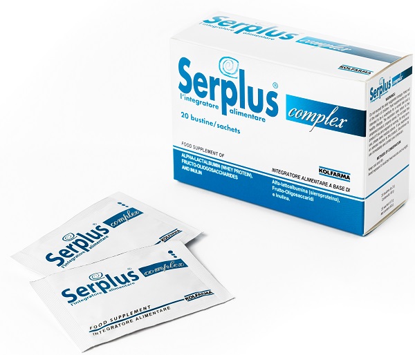 SERPLUS COMPLEX 20 BUSTINE DA 3 G CON STEVIA - Farmafamily.it