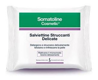 SOMATOLINE COSMETIC SALVIETTINE STRUCCANTI 20 PEZZI - Farmafamily.it