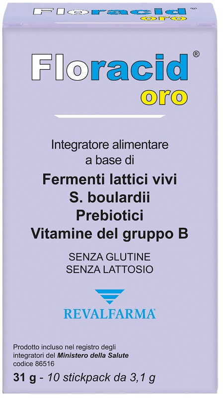 FLORACID OROSOLUBILE 10 STICKPACK - Farmafamily.it