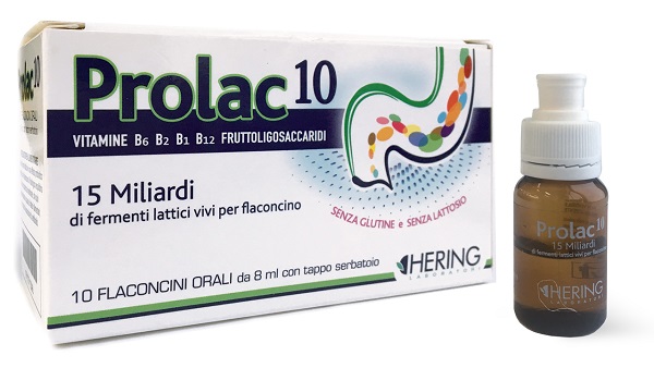 PROLAC10 FERMENTI LATTICI 15 MILIARDI 10 FLACONCINI 8 ML - Farmafamily.it