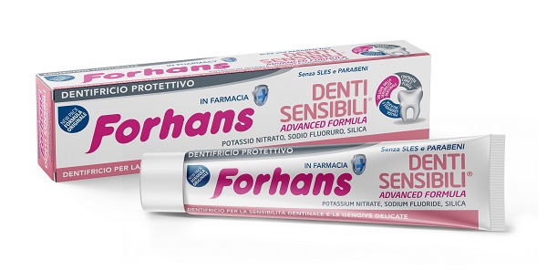 FORHANS SP DENTIFRICIO DENTI SENSIBILI ADVANCED 75 ML - Farmafamily.it