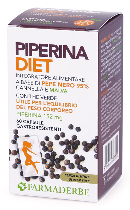 PIPERINA DIET 60 CAPSULE - Farmafamily.it
