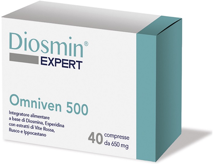 DIOSMIN EXPERT OMNIVEN 500 40 COMPRESSE - Farmafamily.it