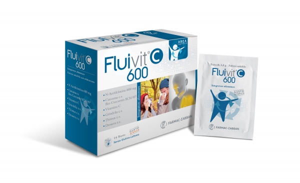 FLUIVIT C 600 14 BUSTINE - Farmafamily.it