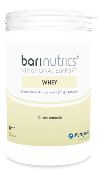 BARINUTRICS WHEY 21 PORZIONI X 22,71 G - Farmafamily.it