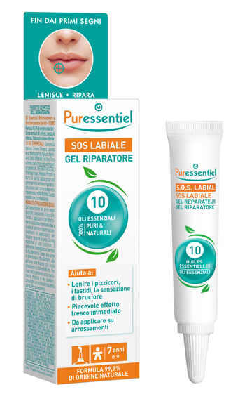 PURESSENTIEL GEL SOS LABIALE NUOVA FORMULA 5 ML - Farmafamily.it
