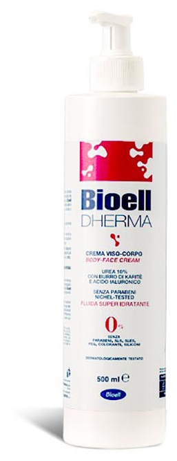 BIOELL DHERMA CREMA VISO/CORPO UREA 10% 500 ML - Farmafamily.it