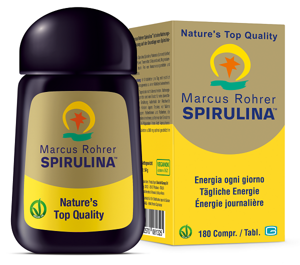 SPIRULINA MARCUS ROHRER 180 COMPRESSE - Farmafamily.it