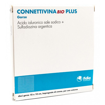 CONNETTIVINABIO PLUS GARZA 10 X 10 CM 10 PEZZI - Farmafamily.it