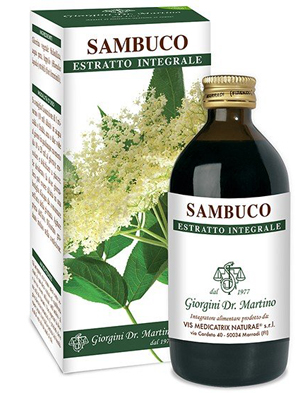 SAMBUCO FIORI ESTRATTO INTEGRALE 200 ML - Farmafamily.it