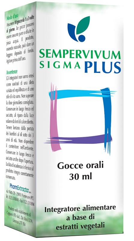 SEMPERVIVUM SIGMA PLUS 30 ML - Farmafamily.it