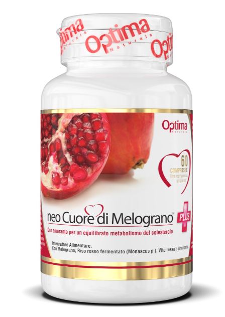CUORE DI MELOGRANO NEO CUORE DI MELOGRANO PLUS 60 COMPRESSE 816 MG - Farmafamily.it