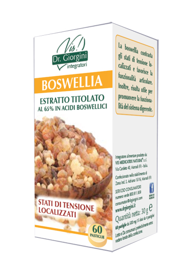 BOSWELLIA ESTRATTO TITOLATO 60 PASTIGLIE - Farmafamily.it
