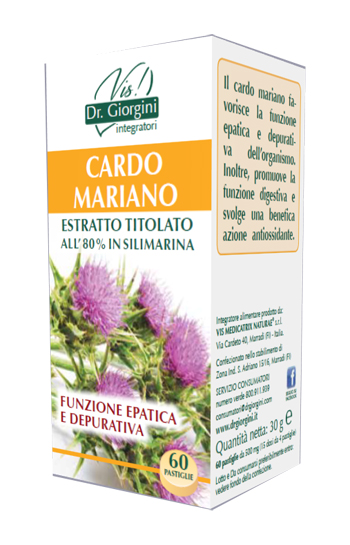 CARDO MARIANO ESTRATTO TITOLATO 60 PASTIGLIE - Farmafamily.it