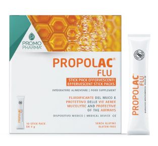 PROPOL AC FLU EFFERVESCENTE 10 BUSTINE - Farmafamily.it