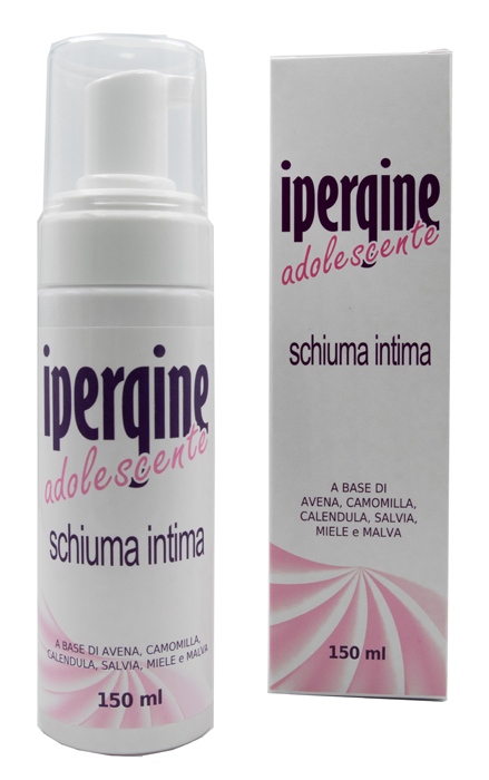 IPERGINE ADOLESCENTE DETERGENTE INTIMO SCHIUMA 150 ML - Farmafamily.it