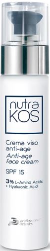 NUTRAKOS CREMA VISO ANTIAGE SPF 15 50 ML - Farmafamily.it