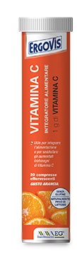 ERGOVIS VIT C 1000MG 20 COMPRESSE EFFERVESCENTI - Farmafamily.it