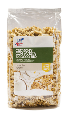 CRUNCHY CON AVENA E COCCO 375 G - Farmafamily.it