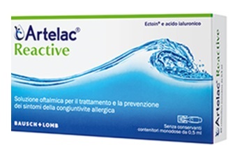 ARTELAC REACTIVE SOLUZIONE OFTALMICA MONODOSE 10 UNITA' DA 0,5 ML - Farmafamily.it