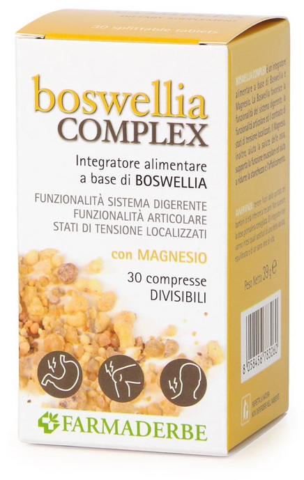 BOSWELLIA COMPLEX 30 COMPRESSE - Farmafamily.it