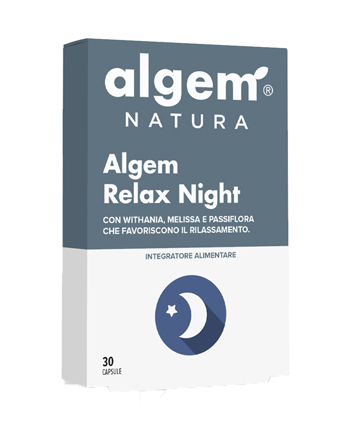 ALGEM RELAX NIGHT 30 CAPSULE - Farmafamily.it