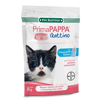 PRIMA PAPPA GATTINO MOUSSE BUSTA 85 G - Farmafamily.it