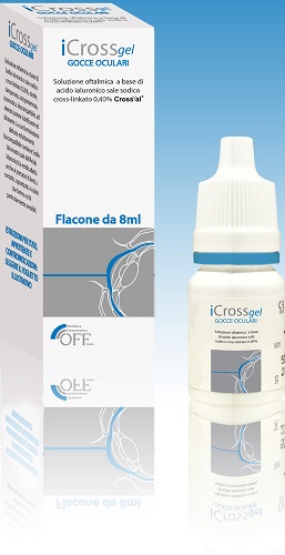 ICROSS GEL GOCCE OCULARI ACIDO IALURONICO CROSS-LINKATO 0,4% 8 ML - Farmafamily.it