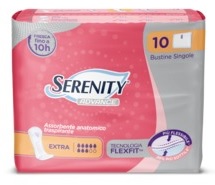 SERENITY ASSORBENTE ADVANCE EXTRA 10 PEZZI - Farmafamily.it