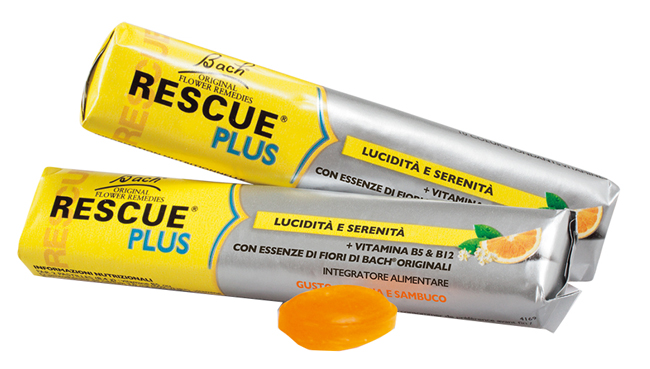 RESCUE ORIGINAL PLUS 10 CONFETTI AROMA ARANCIA E SAMBUCO - Farmafamily.it