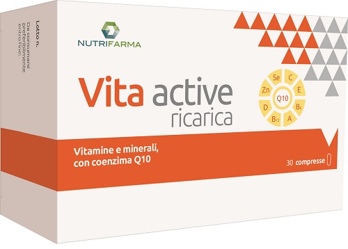 VITA ACTIVE RICARICA 30 COMPRESSE - Farmafamily.it
