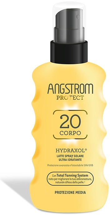 ANGSTROM PROTECT HYDRAXOL LATTE SPRAY SOLARE PROTEZIONE 20 175 ML - Farmafamily.it