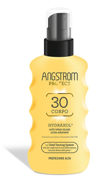 ANGSTROM PROTECT HYDRAXOL LATTE SPRAY SOLARE PROTEZIONE 30 175 ML - Farmafamily.it