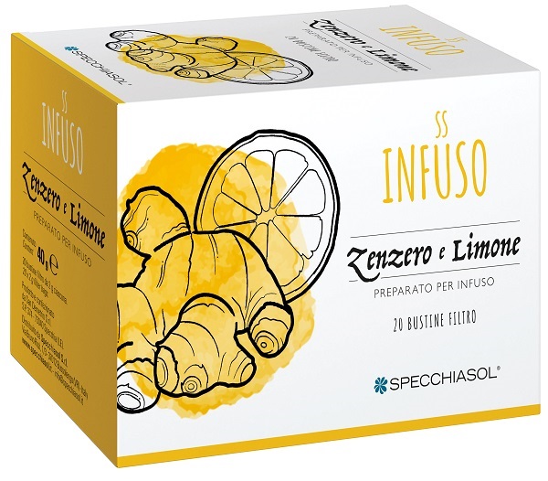 INFUSO TISANA ZENZERO + LIMONE 20 FILTRI - Farmafamily.it