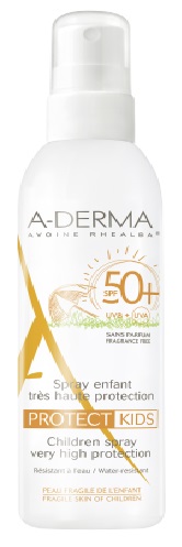 ADERMA A-D PROTECT KIDS SPRAY BAMBINO 50+ 200 ML - Farmafamily.it