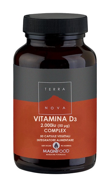 TERRANOVA COMPLESSO DI VITAMINA D3 2000 IU (50UG) 50 CAPSULE - Farmafamily.it