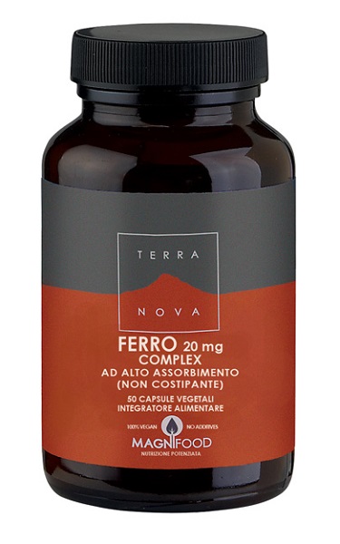 COMPLESSO DI FERRO AD ALTO ASSORBIMENTO 20 MG 50 CAPSULE - Farmafamily.it