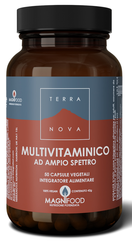 TERRANOVA COMPLESSO MULTIVITAMINICO AD ALTO SPETTRO 50 CAPSULE - Farmafamily.it