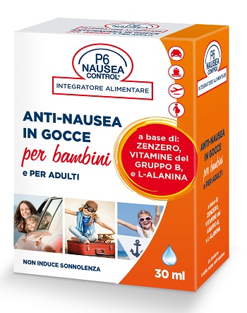 P6 NAUSEA CONTROL GOCCE ANTINAUSEA 30 ML - Farmafamily.it