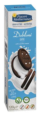 PIACERI MEDITERRANEI DOBLONI DARK 120 G - Farmafamily.it