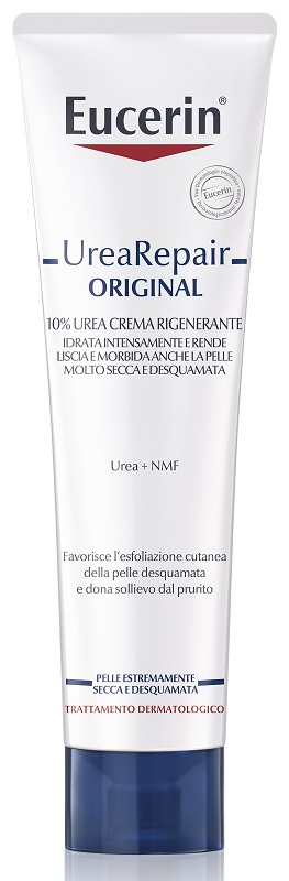 EUCERIN UREAREPAIR ORIGINAL CREMA RIGENERANTE 10% UREA 100 ML TRAVEL SIZE - Farmafamily.it