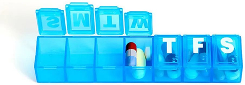 PORTAPILLORE SET MEDSTIMANALE MEDS - Farmafamily.it